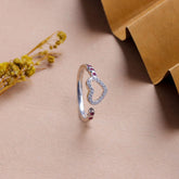 Heart Ring With Adjustable Size